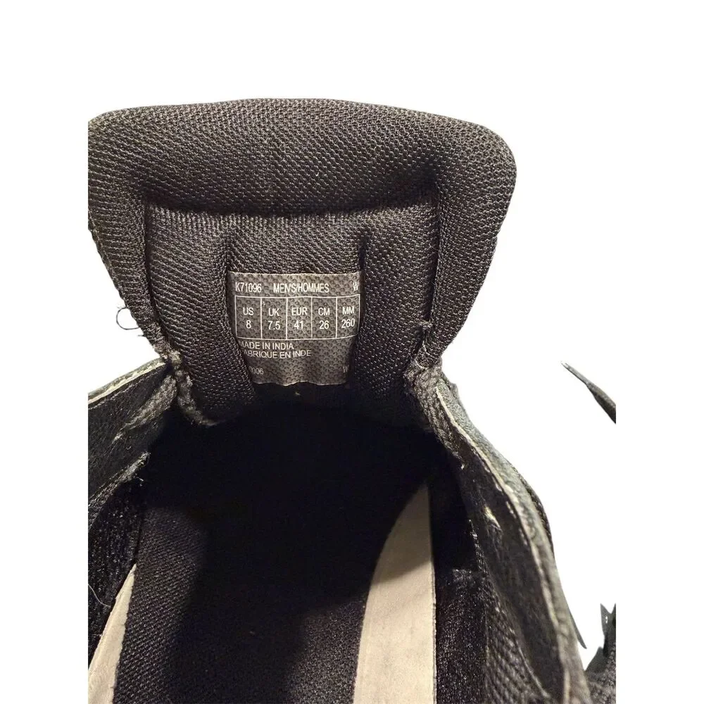 Rockport ProWalker Black Leather Comfort Walking Shoes Men's Size 8 / EUR 41